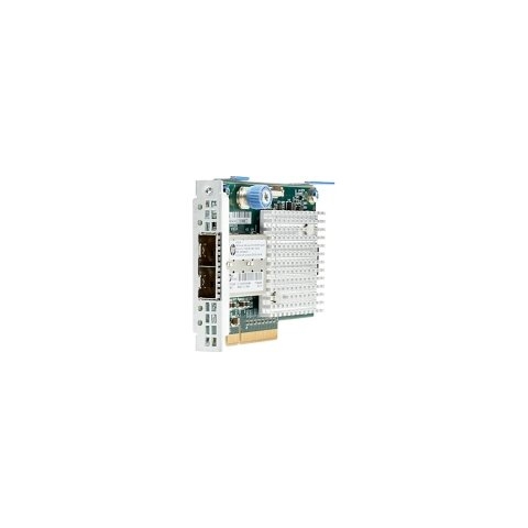 HP 10Gb 2X 571FLR-SFP+ Netzwerkzubehör (Verkabelt, PCI-E, Faser, 10000 Mbit/s, IEEE 802.1Q, IEEE 802.3, IEEE 802.3ad, IEEE 802.3ae, IEEE 802.3X)
