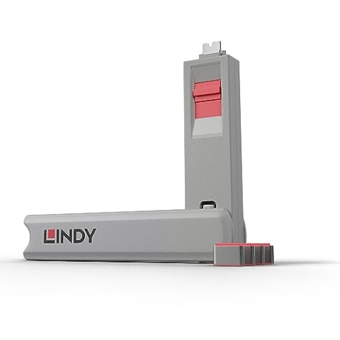 LINDY 40425 USB Typ C Port Schloss, pink