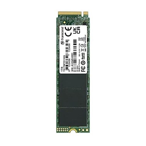 Transcend 1 TB NVMe PCIe Gen3 x4 MTE110Q M.2 SSD TS1TMTE110Q