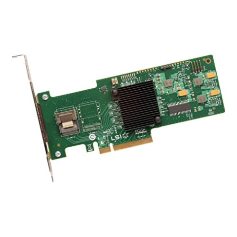 LSI LOGIC LSI00199 MegaRAID Controller (SGL 4-Port, 8X PCIe 2.0, 1x SAS, RAID 0/1/5/10/50/JBOD)