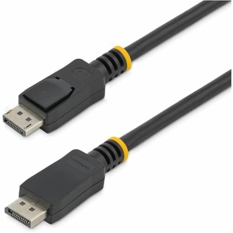 StarTech.com DISPLPORT3L DisplayPort 1.2 Kabel, 4K x 2K Ultra HD, VESA-zertifiziertes DisplayPort-Kabel, DP auf DP Kabel für Monitor, DP Video-/Display-Kabel, einrastende DP-Stecker, 1 m
