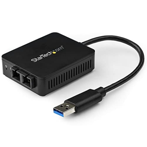 StarTech.com USB 3.0 auf LWL Konverter - Offener SFP - USB 3.0 Gigabit Ethernet Adapter - 1000BASE-SX SC - 550m MM - Windows / Mac / Linux
