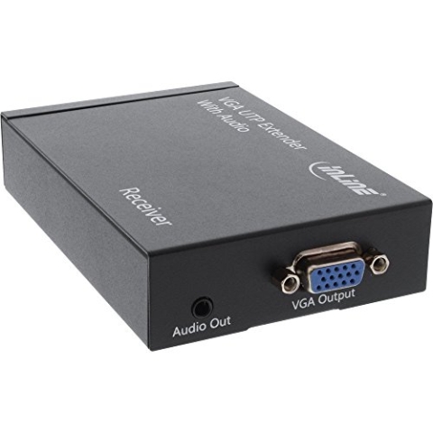 InLine 65016E VGA Extender/Empfänger über UTP mit Audio bis 300m
