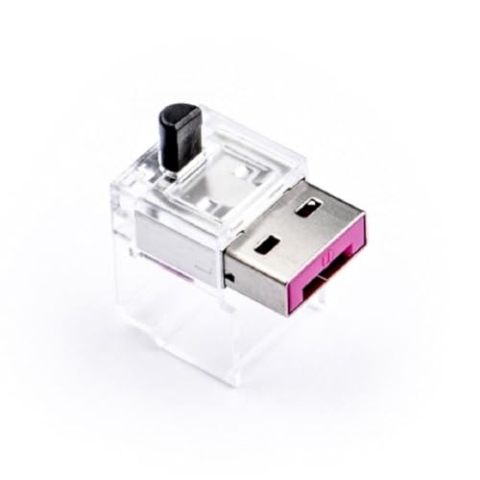 SmartKeeper Essential / 12 x LAN Cable Locks ohne Lock Key Basic / Pink