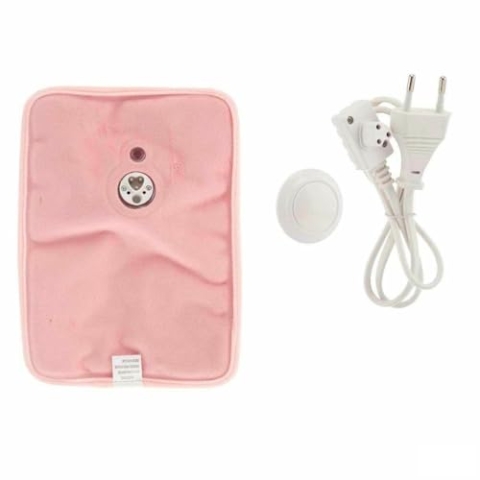 Gift Decor Elektrische Wärmflasche mit Händen, Rosa, Kunststoff, 380 W, Samt (12 Stück)