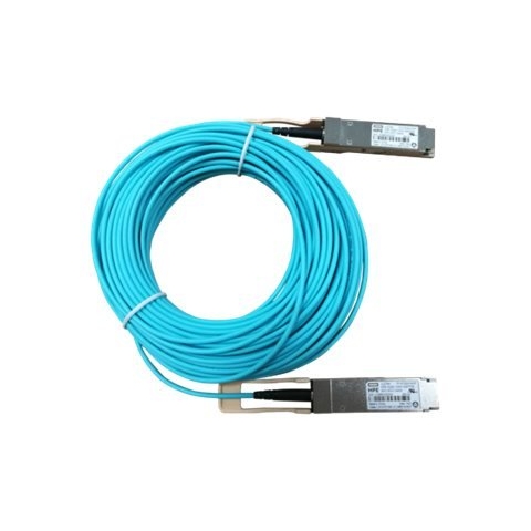 Hewlett Packard Enterprise HPE X2A0 100G QSFP28 20m AOC Cable 2m Schwarz Stromkabel