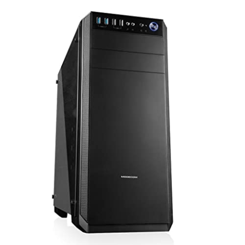 Modecom PC-Gehäuse Oberon PRO Glass USB 3.0 Black W/O PSU
