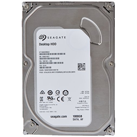 Seagate Desktop HDD 1 TB; interne Festplatte; 3.5", SATA; 6GB/s - ST1000DM003