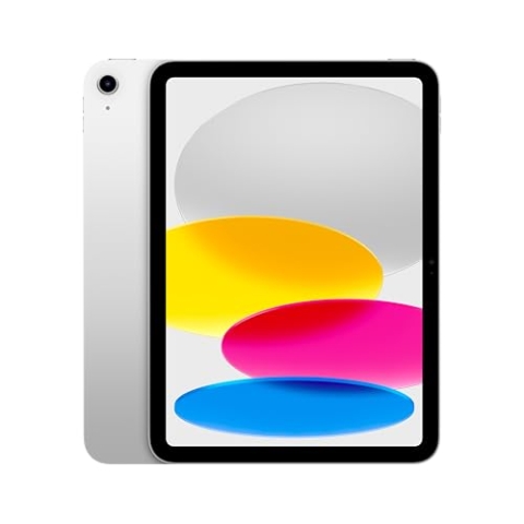 Apple iPad mit A16 Chip: 11" Liquid Retina Display, 256 GB, WLAN 6, 12 MP Front /12 MP Rückkamera, Touch ID, Batterie für den ganzen Tag – Silber