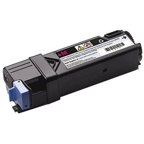 Original Dell 2150cn/cdn & 2155cn/cdn Standard Capacity Toner Kit, ca. 1.200 Seiten, magenta