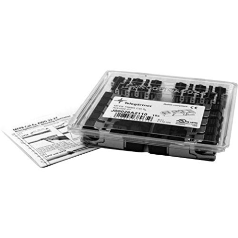 TELEGARTNER J00026A2110(10-Pack) MFP8 RJ45-Stecker, feldkonfektionierbar J00026A2110 Stecker, gerade 10St