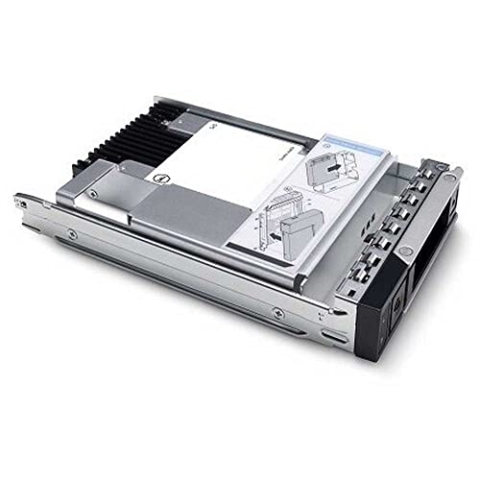 Dell 480 GB SSD SATA Read Intensiv 6 GBPS 512E 2,5 Zoll mit 3,5 Zoll HYB