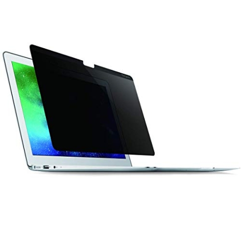 Targus Magnetischer Blickschutzfilter für MacBook Pro/Air 15 Zoll 2017 (16:10 Verhältnis), Landschaft/Hochformat, Blaulichtfilter zum Schutz der Augen (ASM154MBP6GL)