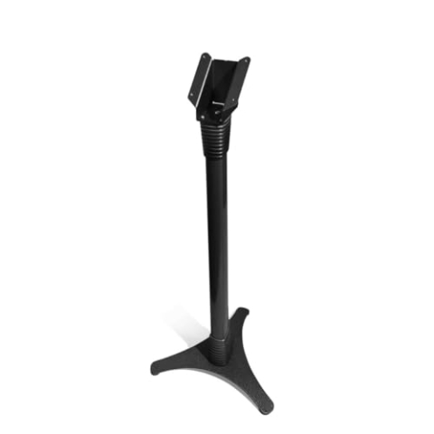 Höhenverstellbar VESA Mount Security Bodenständer - 45-Grad-Display Bodenständer - Schwarz