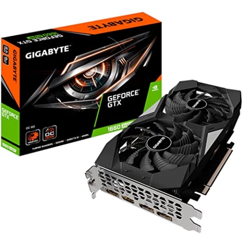 Gigabyte GeForce GTX 1660 SUPER OC 6G (6 GB GDDR6/PCI Express 3.0/1860 MHz/14000 MHz)