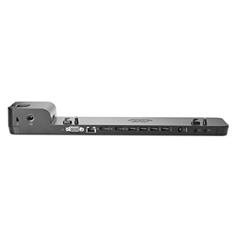 HP 2013 UltraSlim Docking Station (Dockingstation, schwarz, 36,8 cm, 10,7 cm, 4,4 cm)