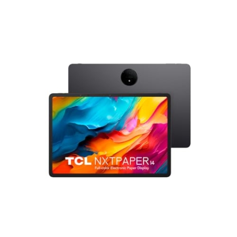 TCL NXTPAPER 14 Tablet, 14,3" 2.4K NXTPAPER Display, 256GB Speicher, 8GB RAM (+8GB RAM-Erweiterung), 10.000mAh Akku, 33W PD-Schnellladen, Android WiFi-Tablet, Grau