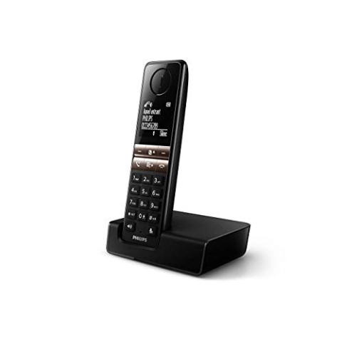 Konsole PHILIPS DECT D47 Duo SANS REPONDEUR Schwarz