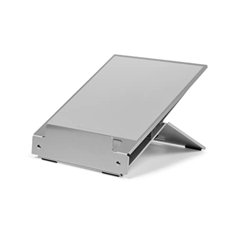 BakkerElkhuizen Ergo-Q 260 12 Zoll, mobiler Laptopständer, 5 Höhenverstellungen, leicht, Hellgrau