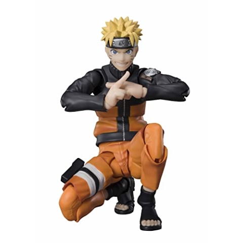TAMASHII NATIONS BANDAI Naruto - Naruto Uzumaki Jinchuuriki - Statuette S.H. Figuarts 14cm