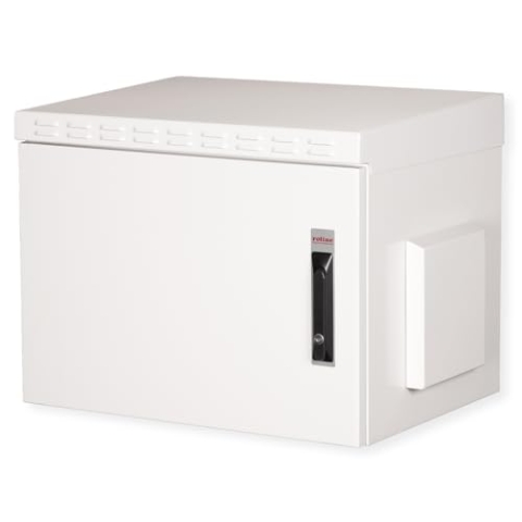 ROLINE 19-Zoll Wandgehäuse Pro 7 HE, 600x450 BxT IP55 Outdoor grau