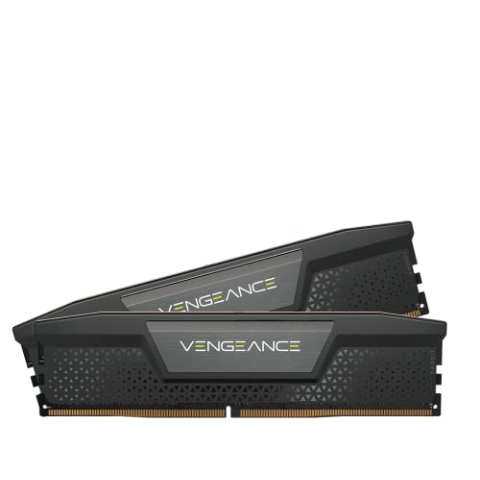 CORSAIR Vengeance DDR5 RAM 32GB (2x16GB) 6000MHz CL38 Intel XMP iCUE Kompatibler Computerspeicher - Schwarz (CMK32GX5M2B6000C38)