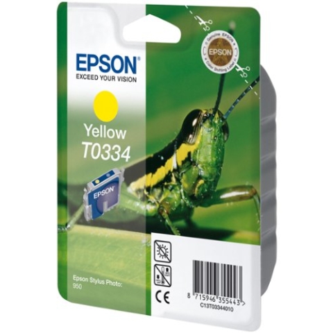 Alternativ zu Epson C13T03344010 / T0334 Tinte Yellow (18,00 ml)