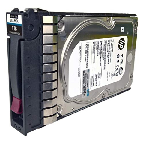Hewlett Packard Enterprise 1 TB HotPl Non dual-Port SAS Festplatte – Festplatten (3,5, 1000 GB, 7200 U/min, SAS, Festplatte)