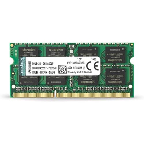 Kingston KVR1333D3S9/8G Arbeitsspeicher 8GB (DDR3 Non-ECC CL9 SODIMM, 204-pin, 1,5V)