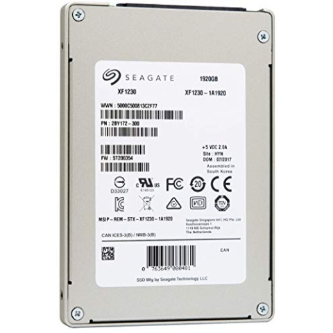 SEAGATE Nytro SATA 6Gb/s SSD SED 1920GB 6,4cm 2,5Z