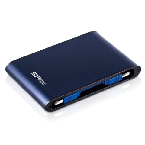 Silicon Power SPO20TBPHDA80S3B Externe Festplatte 2TB (6,4 cm (2,5 Zoll), USB 3.0) blau