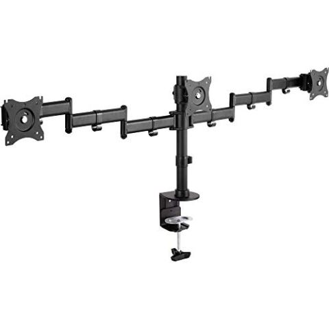 InLine 23104B Tischhalterung, für 3x TFT/LCD/LED bis 68cm (27"), max. 3x8kg