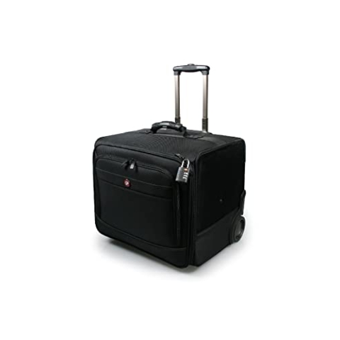 Port Designs XL Aktenordner Trolley 8St Din A4 ode, Schwarz