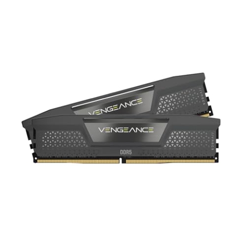 CORSAIR Vengeance DDR5 RAM 48GB (2x24GB) 6000MHz CL30 AMD Expo Intel XMP iCUE-Kompatibler Computerspeicher – Grau (CMK48GX5M2B6000Z30)
