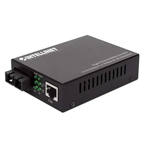 Intellinet Gigabit Medienkonverter SC Multimode 550m Auto