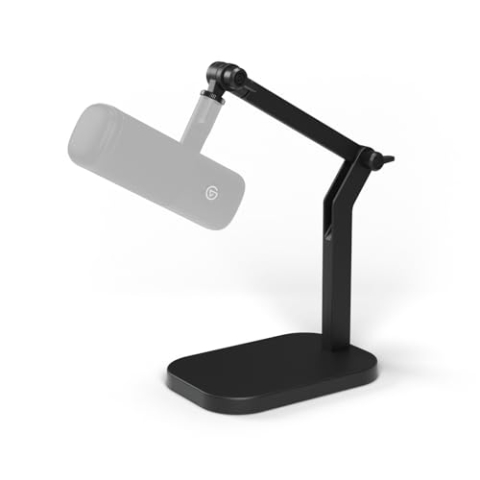 Elgato Wave Desk Stand – Verstellbarer Mikrofonständer, kompatibel mit Elgato, HyperX, Rode, Fifine, Shure und weiteren Mikrofonen, kompatibel mit 1/4-, 3/8- und 5/8-Gewinden, Für Aufnahmen/Podcasting