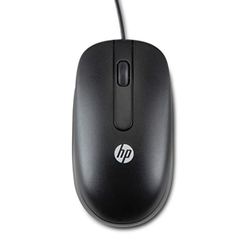 HP QY778A6 Laser USB 2-Button Maus, 100 Stück, schwarz