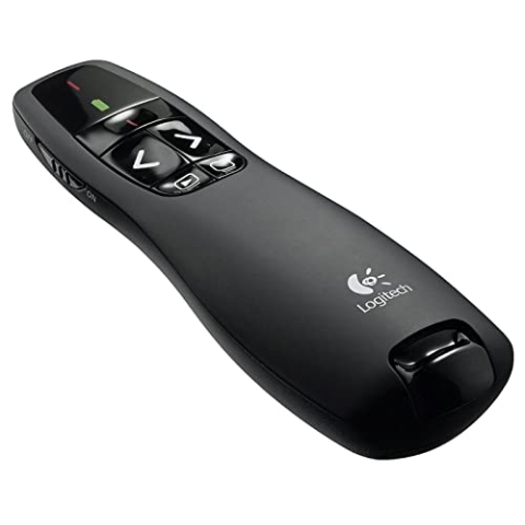 Logitech R400 Wireless Presenter RF Black, 910-001354