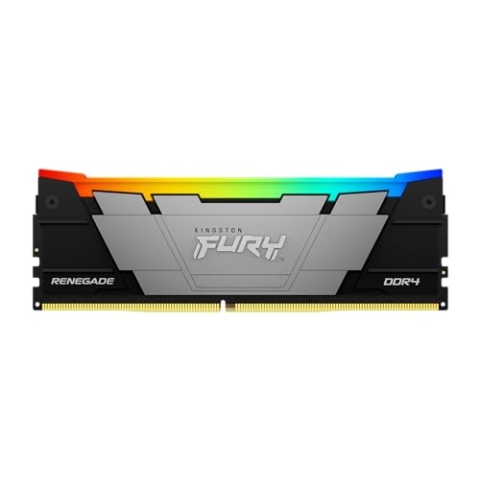 Kingston FURY Renegade RGB 8GB 4000MT/s DDR4 CL19 DIMM Desktop Gaming Memory - KF440C19RB2A/8