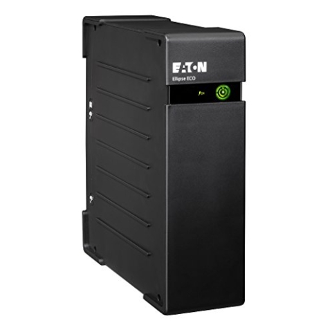 Eaton USV Ellipse ECO 650 USB IEC - Off-line Unterbrechungsfreie Stromversorgung (USV) - 650VA - EL650USBFR - USV mit USB-Schnittstelle (inkl. Kabel) - Schwarz