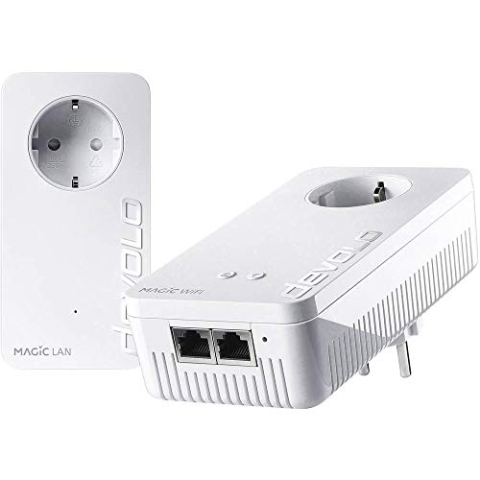 Devolo Magic 2 WiFi Starter Kit 2-1-2 (1xWiFi+1xLAN 2400mbps Powerline Adapter)