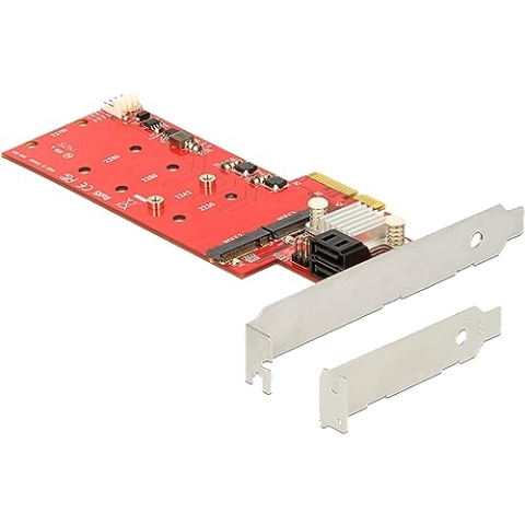 Delock 89379 PCIe > 2 x M.2 NGFF + 2 x SATA RAID