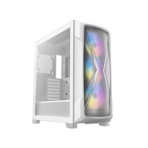 Antec DP505W ATX 2XUSB3.0 ohne Netzteil, Schwarz RGB, DP505 White