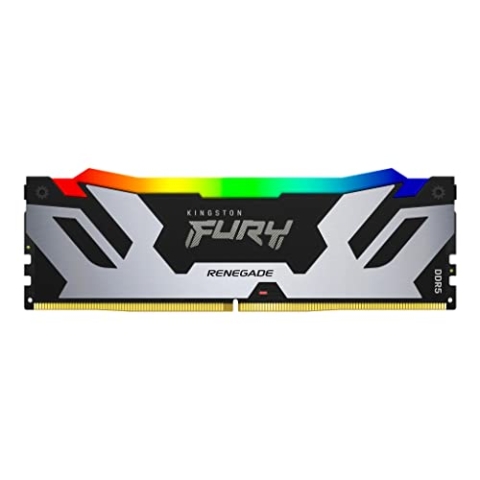 Kingston FURY Renegade Schwarz RGB XMP 32GB 6400MT/s DDR5 CL32 DIMM Desktop Gaming Speicher - KF564C32RSA-32