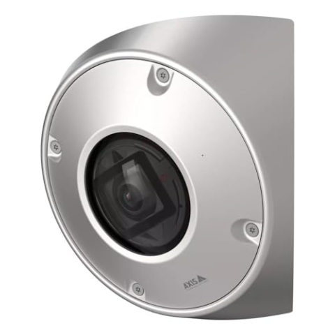 Axis Q9216-SLV White Corner Mount Camera