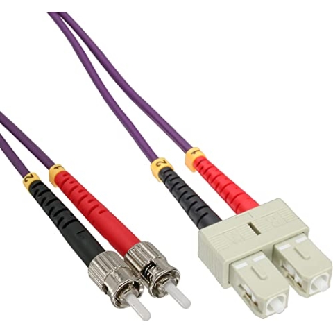 InLine 82520P LWL Duplex Kabel, SC/ST, 50/125µm, OM4, 20m