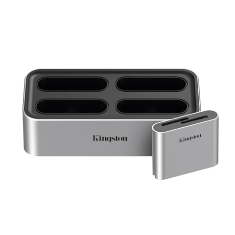 Kingston Workflow Station Dock und SD-Lesegerät USB-C 3.2 Gen2 Dual-Slot SD UHS-II -WFS-S