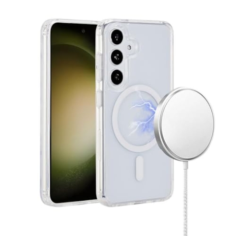 eSTUFF Infinite Oslo S24 Galaxy Clear Magnetic Cover, ES67403000