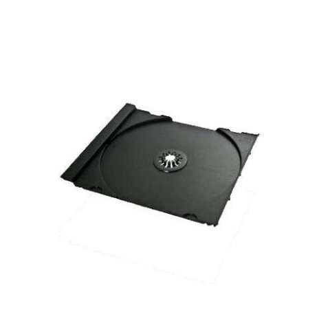 MediaRange BOX111-200 CD-Leerhülle, Kunststoff schwarz