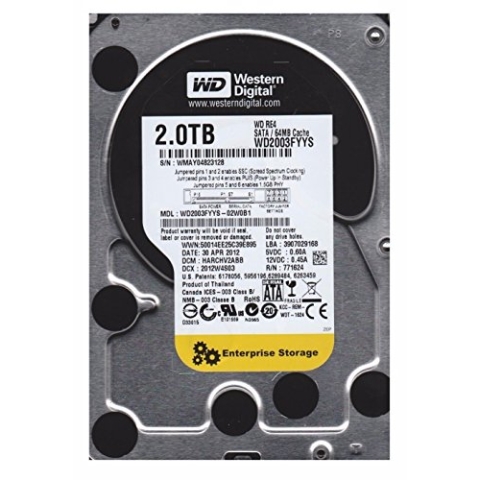 Refurb 2 TB 7200 RPM 64 MB Cache SATA